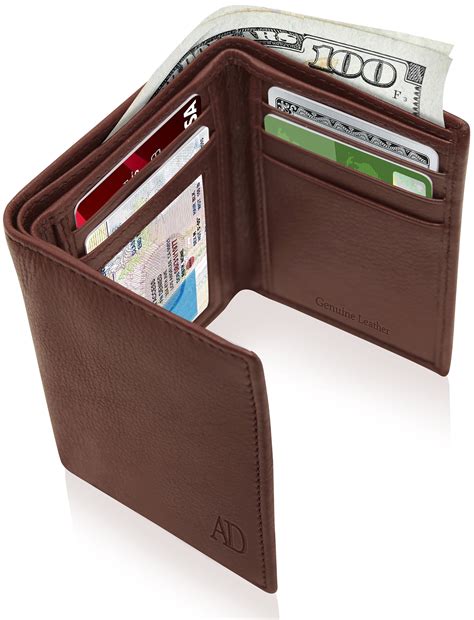 mens leather wallets with rfid protection|best men's leather rfid wallets.